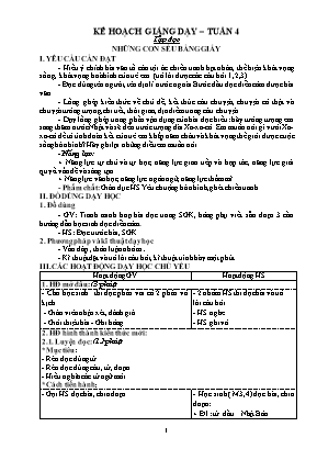 Kế hoạch bài dạy các môn Lớp 5 - Tuần 4
